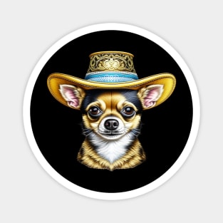 Cinco de Mayo Chihuahua Magnet